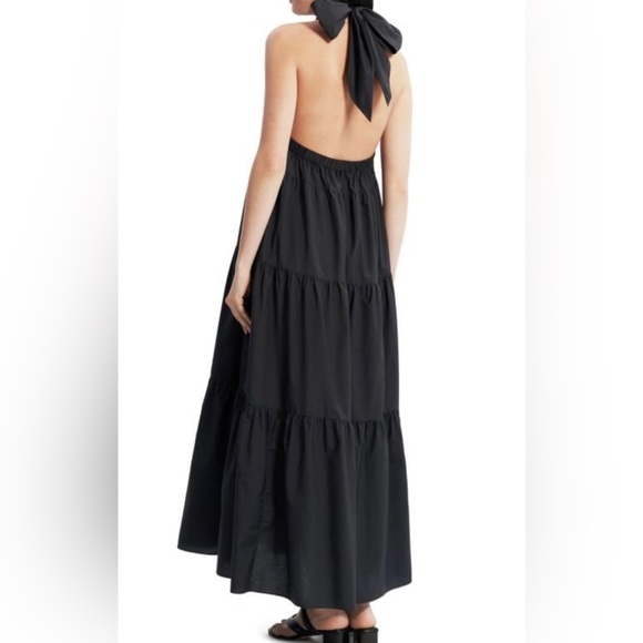 NWT - Theory halter maxi dress-size L - Picture 7 of 10
